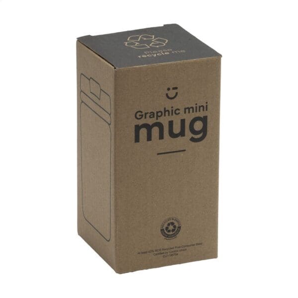 Thermobecher Graphic Mini Mug RCS Recycled Steel 250 ml