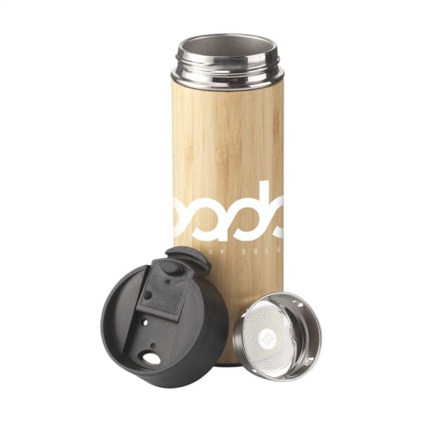 Thermoflasche/Thermobecher Sakura 360 ml Bambus