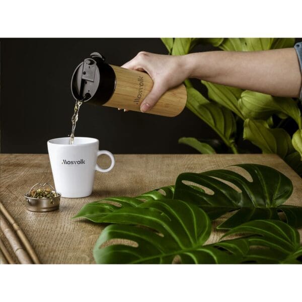 Thermoflasche/Thermobecher Sakura 360 ml Bambus
