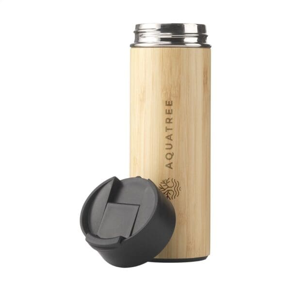 Thermoflasche/Thermobecher Sakura 360 ml Bambus