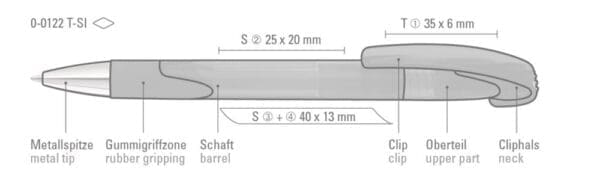 LOOK grip transparent SI