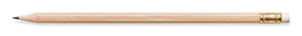 Bleistift STAEDTLER hexagonal mit Radiertip, natur