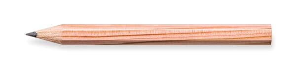 Bleistift STAEDTLER hexagonal, natur, halbe Länge