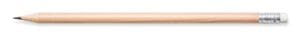 Bleistift STAEDTLER rund mit Radiertip, natur