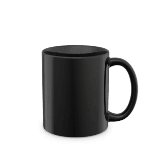 Keramiktasse Form 791 Sublimation schwarz