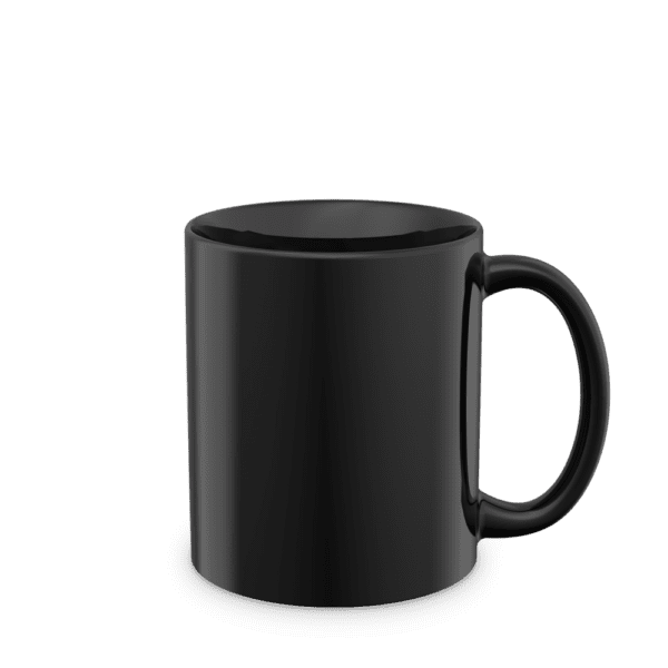 Keramiktasse Form 791 Sublimation schwarz