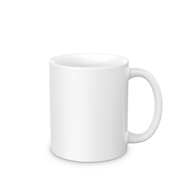 Keramiktasse Form 792 Sublimation weiss