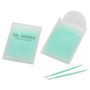 Zahnstocher mit Interdentalbürsten