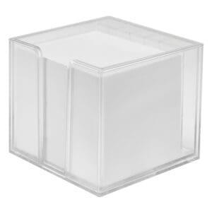 Zettelbox mit Köcher "Sigma", doppelwandig