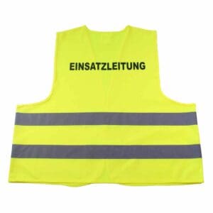 KFZ-Warnweste Qualitäts PREMIUM Einsatzleitung