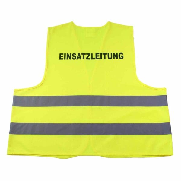 KFZ-Warnweste Qualitäts PREMIUM Einsatzleitung