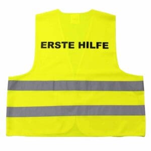 KFZ-Warnweste Qualitäts PREMIUM Erste Hilfe