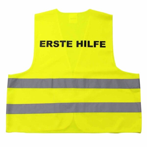 KFZ-Warnweste Qualitäts PREMIUM Erste Hilfe