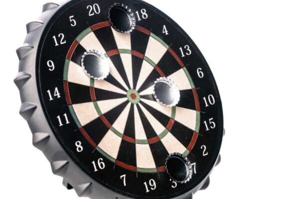Kronkorken/Magnetpfeil 2in1 Mini Dart Krony Full
