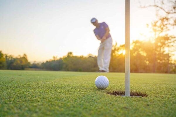 Putting Strip Green mit Automatik Zubringer