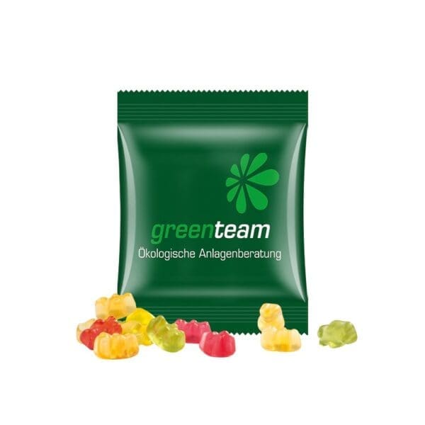 Minitüte 10g, Fruchtgummi Standardformen