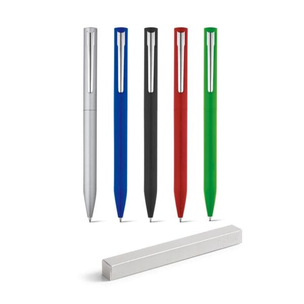 Aluminium-Kugelschreiber WASS. mit Drehmechanik