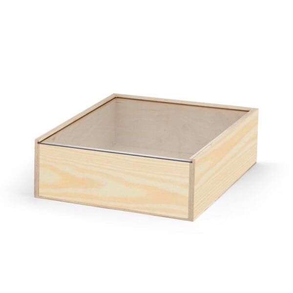 BOXIE CLEAR L. Holzschachtel L