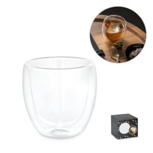 Becher AMERICANO. Borosilikatglas 220 ml