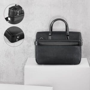 EMPIRE SUITCASE II. Executive Aktentasche aus Poly-Leder für 15.6" Laptop