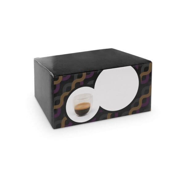 EXPRESSO. Borosilikatglas-Kaffee-Set mit 2 Gläsern