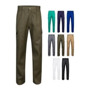 Hose VL AINE. aus Twill mit mehreren Taschen (190 g/m²), aus Baumwolle (20%) und Polyester (80%)