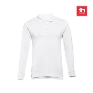 Langarm-Poloshirt THC BERN WH 3XL. Herren