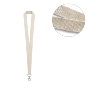Lanyard HEATHROW. aus 100% Baumwolle