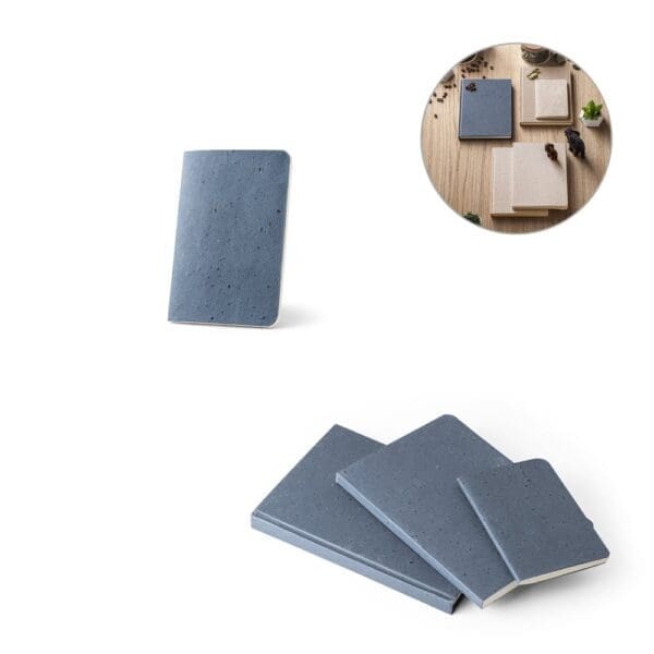 Notizbuch COFFEEPAD SOFT. A6 mit flexiblem Cover aus Kaffeeschalenverwertung (65%)