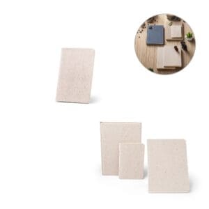 Notizbuch ORGANIC SOFT. A6 mit flexiblem Cover aus Elefantendung (80%)