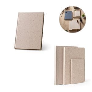 Notizbuch TEAPAD RIGID. A5 mit Hardcover aus Teeblattverwertung (65%)