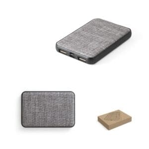 Powerbank RENEWAL BATTERY. 5'000 mAh aus Recyceltes PET (100% rPET)