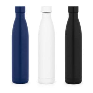 RE-BUFFON XL. Doppelwandige Trinfklasche aus Edelstahl (90% recycelt)