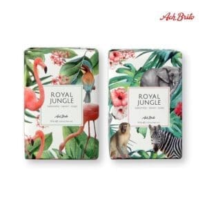 ROYAL JUNGLE. Mit grüner Tonerde angereicherte Seifen (160g)