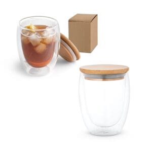 Reisebecher ECUADOR L. aus Borosilikatglas 350 ml