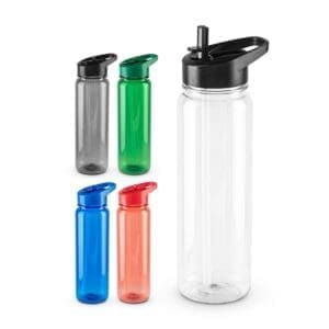 Sportflasche GILMORE. (750ml) aus rPET mit glänzender transluzenter Oberfläche