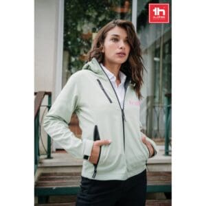 THC ZAGREB WOMEN. Gürtel-Softshell-Jacke für Damen