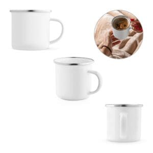 Tasse GOTZE SUB. (350 mL) aus Emaille geeignet für Sublimation