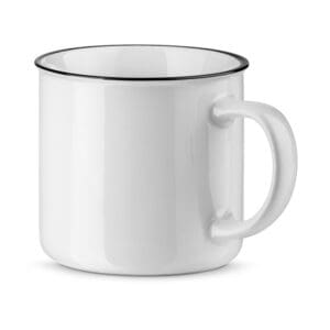 Tasse VERNON WHITE. aus Keramik 340 mL