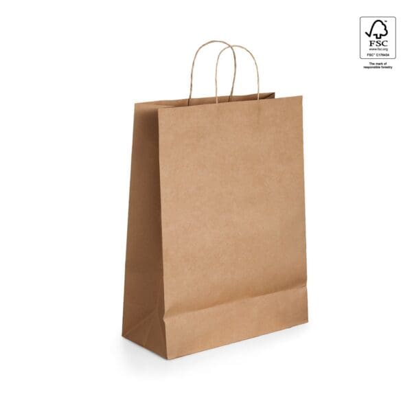 Tragetasche ELLEN. aus Kraftpapier (115 g/m²)