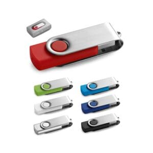 USB-Stick CLAUDIUS 16GB. mit Metallclip 16 GB