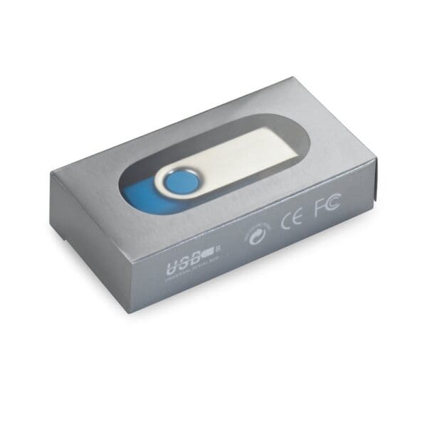 USB-Stick CLAUDIUS 8GB. 8 GB mit Metallclip
