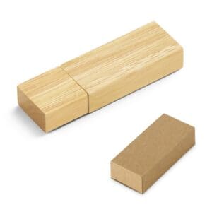 USB-Stick VENTER 8GB. mit 8 GB aus Bambus
