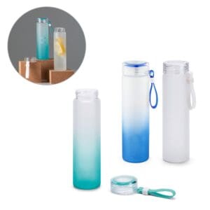 WILLIAMS. Flasche aus Borosilikatglas und Deckel aus AS 470 mL