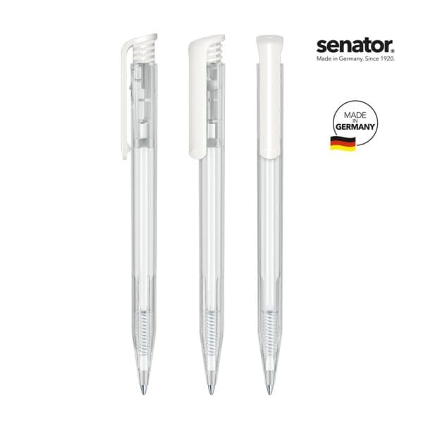 Druckkugelschreiber senator® Super Hit Clear