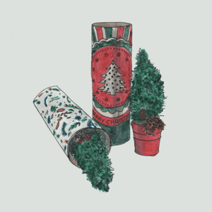 Luxusrohr XL mini Weihnachtsbaum