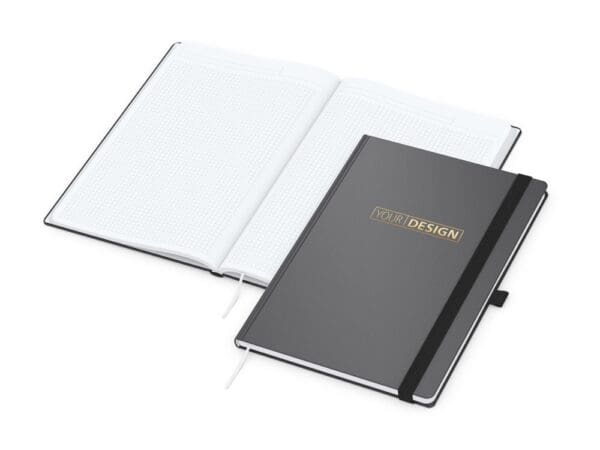 Notizbuch Vision-Book White Bestseller inkl. Prägung