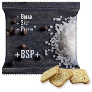 Brot Chips Salz und Pfeffer, ca. 20g, Maxi-XL-Tüte