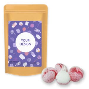 Erdbeer-Joghurt Bonbons, ca. 80g, Standbeutel Midi