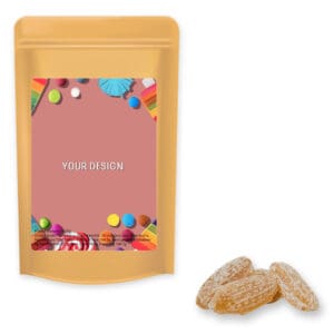 Ingwer Bonbons, ca. 80g, Standbeutel Midi
